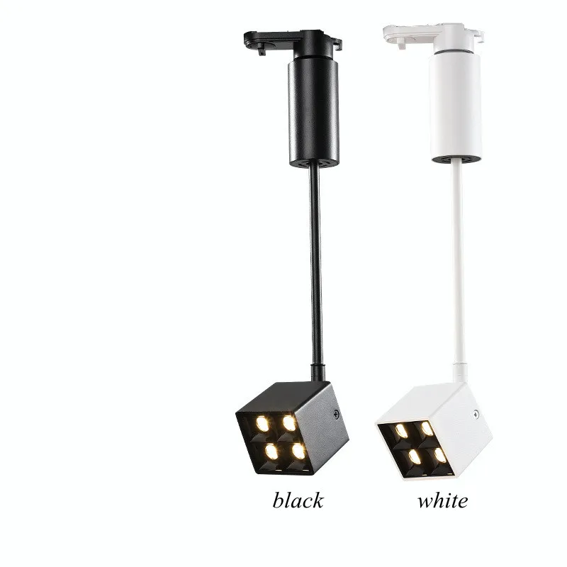 LED Vasúti Pálya Lámpa Skandináv Design Szabályozható Reflektorfénybe Állítható Ac110V220V Modern Lámpatest Lámpatest, Mennyezeti Lámpa Spot Lámpa 12W - 0