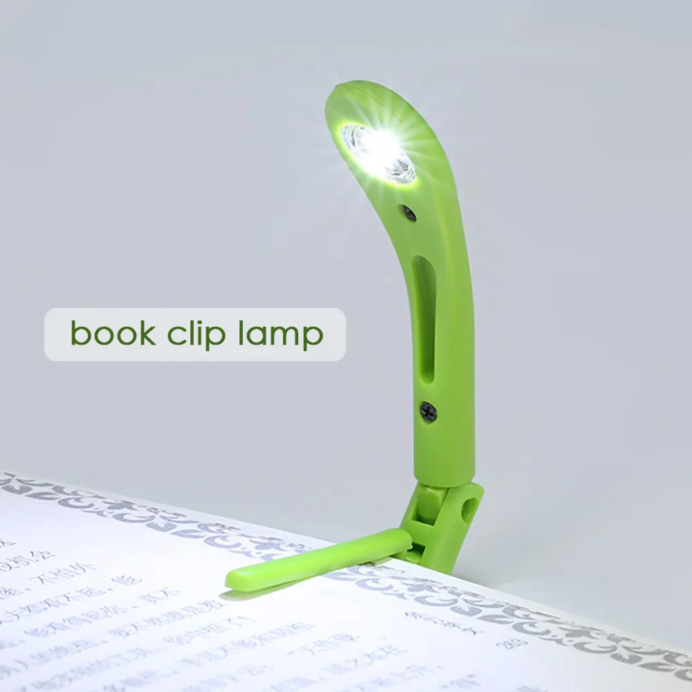 Usb Újratölthető Klip Könyv Fények Könyv Clip Lámpa Szemvédő Hordozható Mini Led Olvas Könyvet Fény Otthon Dekoráció Rugalmas - 0