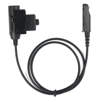 Headset Adapter Taktikai U94 AV-Kábel Csatlakozóját A Baofeng UV-9R Plusz UV-XR BF-A58-BF-9700 GT-3WP Hordozható Walkie Talkie Tartós