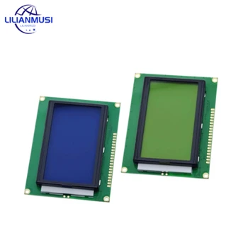 128*64 PONT LCD modul 5V kék képernyő 12864 LCD háttérvilágítás ST7920 Párhuzamos port LCD12864 az arduino