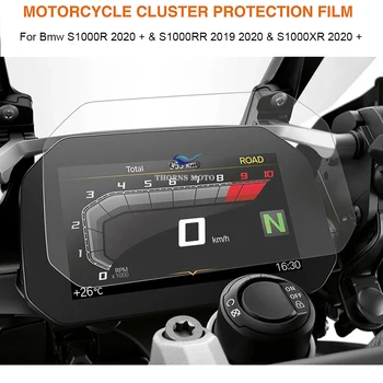A Bmw S1000R 2021 + S1000RR 2019 2020 S1000XR Motorkerékpár alkatrészek Eszköz Védőfólia Műszerfal kijelző Védő fólia Matrica