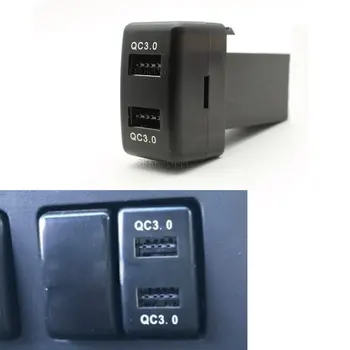 Autó, Telefon Töltő, USB Plug Utólag QC3.0 Isuzu Van 700P KV100 KV600