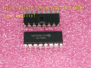 Ingyenes Szállítás 10db-50pcs MCP3208-CI/P DIP-16-os Új, eredeti IC-raktáron!