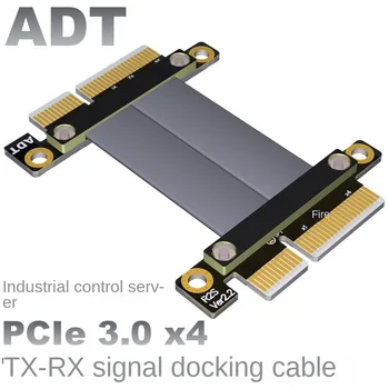 ADT 3.0 hosszabbító kábel x4 Férfi-Nő pcie jel váltás kábel Gen3 Teljes sebesség