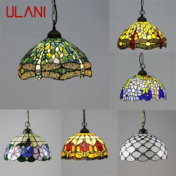 ULANI Tiffany Medál Fény Modern LED Kreatív Lámpa, Lámpatestek, Dekoratív Otthon Élő Étkező