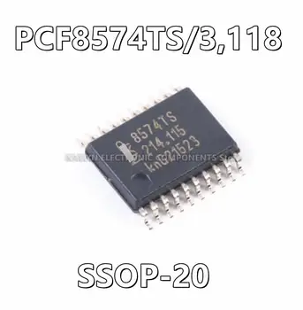 10db/sok PCF8574TS/3,118 PCF8574TS i/O Bővítő modul 8 I2C 100 kHz 20-SSOP