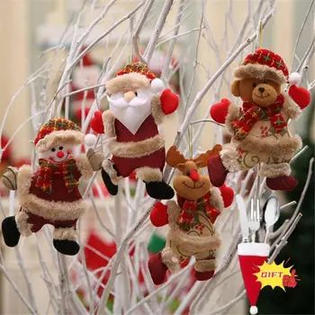 Boldog Karácsonyi Díszek DIY Karácsonyi Ajándék, Télapó, Hóember, Fa Medál 2024 Boldog Új Évet Baba Lógni Dekoráció Otthon