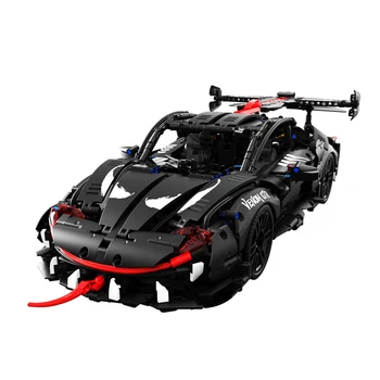 RAKTÁRON MOC Műszaki RC Sport Autó építőkövei Modell Összeszerelése Kreativitás Város Racing Tégla Játékok Fiúknak Ajándék Szett