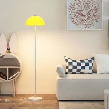 Modern, Egyszerű, Nappali, Kanapé, Állólámpák Kreatív Hálószobai Hangulatot Fények Francia Krém Meleg Dekoratív Lámpatest G1002#