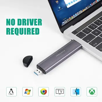 USB 3.1 C-Típusú Merevlemez USB 3.1 Gen 2 Felület Akár 10 gbps Átviteli Sebesség, Valamint a Merevlemez Lehet, Plug And Play, Nincs Szükség vezetőre