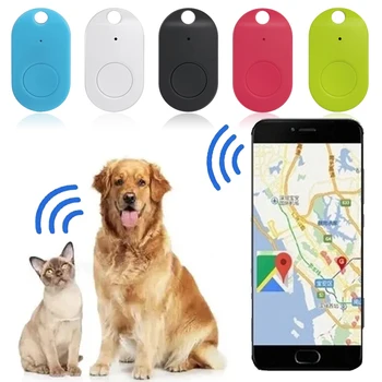 Pet-GPS Nyomkövető Okos Kereső Macska Kutya Anti-elveszett a GPS Nyomkövető Készülék Hordozható Mini Bluetooth Keresők Anti Elveszett Kereső Eszközök