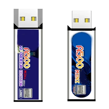 Korszerűsített A500 Mini Játék Bővítő Kártya USB Stick kiegészítő Csomag 4300 Játékok Ajándék a Gyermek a Retro gamerek számára