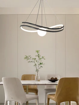 Modern, Kreatív LED Csillár Használt Étkező, Hálószoba, Konyha, Fehér Szabályozható Távirányító Belső Lámpa Dekoráció