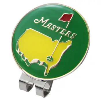 Golf Kalap Klip Mágneses Golf Klipek Mágnes Mark Golf Labda Helyzetét Cserélhető Fém Különböző Stílusok Golf Jelölő Golfozó Ajándék