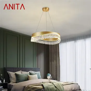 TEMAR Csillár Medál Lámpa Posztmodern Arany Luxus Otthon LED Lámpatest Nappali Étkező