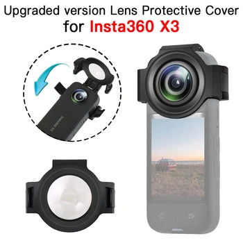 A Insta360 X3 Lencse Őr védőburkolat a Insta360 X3 Sport Akció Kamerák megakadályozza a karcolások