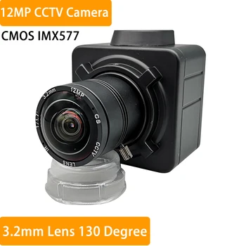 12MP Autofókusz Webkamera 4K CMOS IMX577 Széles Angyal USB CCTV Kamera 3.2 mm-es Objektív 130Degree a Creality Sólyom 2, Xtool, valamint Lightburn