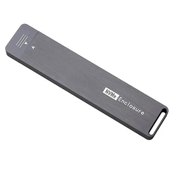 NVME Mobil ssd Merevlemez Doboz NVME, Hogy USB3.0 Külső Merevlemez-Box Támogatás 2230 2242 2260 2280 HDD Kártya Adapter