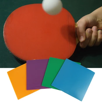 1db Színes Szivárvány asztalitenisz Gumi Lap Ping-Pong Gumi, 2.0 mm Nagy Sűrűségű Szivacs Képzés