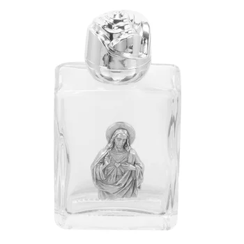 Üveg Egyház Parfüm Tartály Üveg Szentelt Víz Üveg Víz az Üres Konténerek Rose-zal Kap