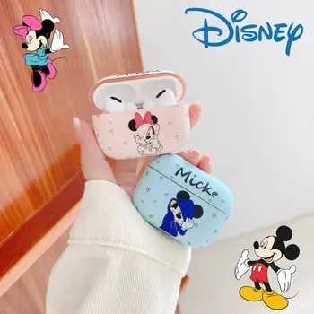 Disney Mickey Egér Esetében AirPods Pro 2 Divat Animáció Fülhallgató védőburkolat a AirPods 3 2 1 Apple Bluetooth Fülhallgató