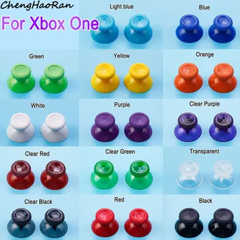 2 db Mult-színes 3D-s Analóg Vezérlő Markolat Távoli Bot Xbox Vezérlő Markolat Rocker gombafejek cserealkatrészek