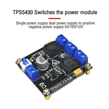 TPS5430 TPS5450 Pozitív Negatív Kettős Tápegység Modul Kapcsolási 5V 12V 15V Outpute
