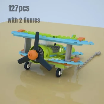 127pcs Rejtélyes Repülő Kalandjai építőkövei Modell Alkalmas 75901 Játékok Karácsonyi Ajándék