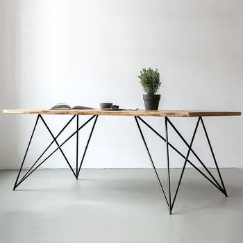 Tömör fa asztal számítógép asztal, otthoni asztal, egyszerű irodai asztal, íróasztal, tanulás, íróasztal
