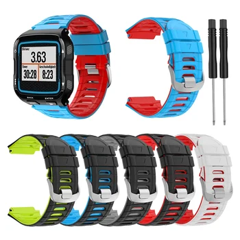 Szilikon Szíjjal Állítható Sport Watch Watchband a Garmin Forerunner 920XT
