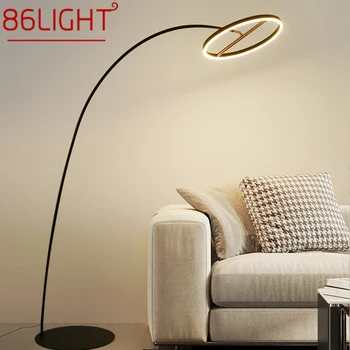 8686LIGHT Északi Halászati állólámpa ModernFamily Nappali Mellett A Kanapén Kreatív LED Minimalizmus Állandó Fény