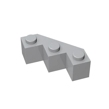 10db Kompatibilis MOC Tégla Alkatrészek 2462 Módosított Ék 3 x 3 Dimenzió Épület-Blokk, Részecske DIY Gyerek Agy Játék Születésnapi Ajándék