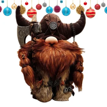 Északi Viking Gnómok Handcrafed Északi Gnome Baba Kert Dekoráció Szobor, Műalkotás Beltéri Kültéri Otthon Vagy Az Irodában