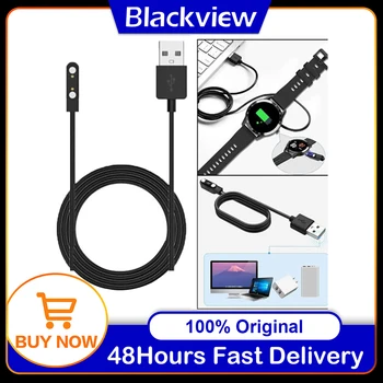 2Pin Okos Órát Töltő Kábel 4mm USB hálózati Töltő Sürgősségi Kábelek Blackview IODOWO R3, X3MAX, R3PRO, X1, X1-4, R8, R5