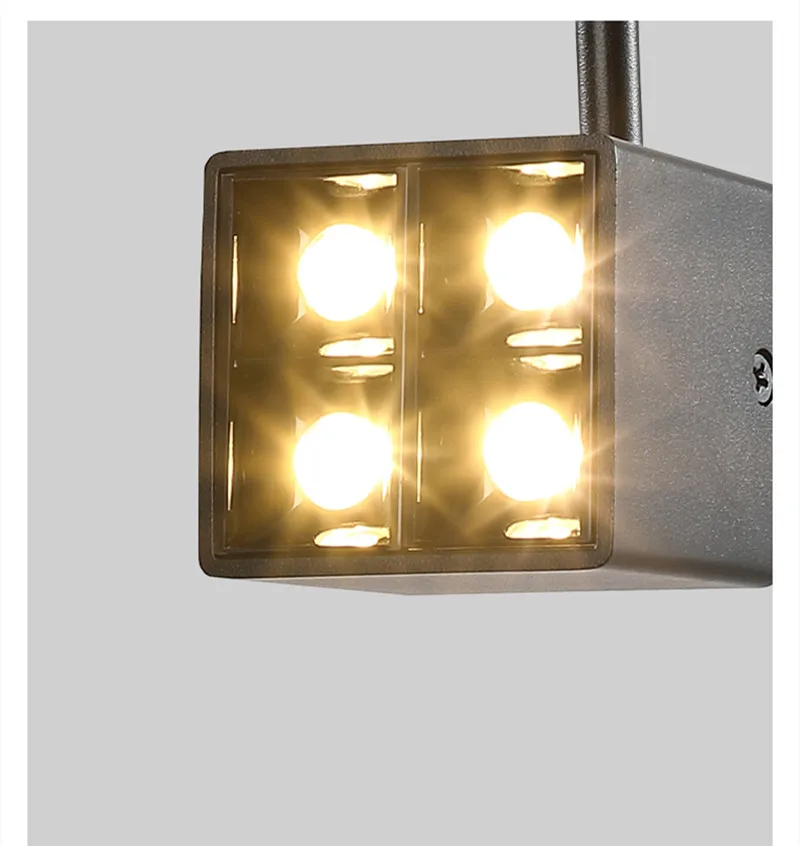 LED Vasúti Pálya Lámpa Skandináv Design Szabályozható Reflektorfénybe Állítható Ac110V220V Modern Lámpatest Lámpatest, Mennyezeti Lámpa Spot Lámpa 12W - 1