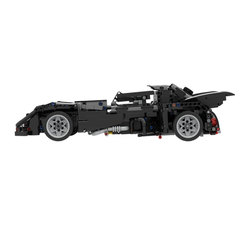 MOC High-Tech Racing Autó Sebességét Bajnok Bat sportkocsi építőkövei Közgyűlés Modell Tégla Kijelző Gyermekek Ünnepi Ajándékok - 1