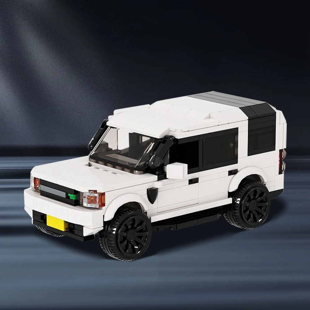 MOC Város Defendered 110 X P400 SUV Épület-Blokk szett Discoveryed 4 Közúti Közlekedés Utazási Pótkocsi 2 Tégla Játékok Fiú Ajándék - 1