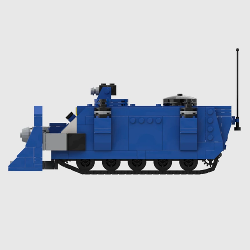 Műszaki együttműködési megállapodás Tégla Modell Katonai Vindicator Siege Tank Moduláris építőkövei Ajándékok, Játékok DIY Készletek Összeállítása - 1