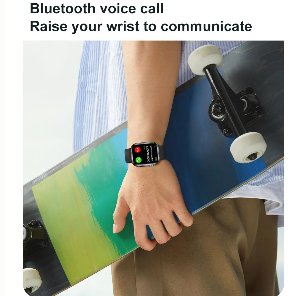 Új Smart Óra 9 Pro NFC Telefon Bluetooth Sport Smartwatch a Férfiak a Nők Generációs 9 Vízálló az IWO SmartWatch Ultra 2 - 1
