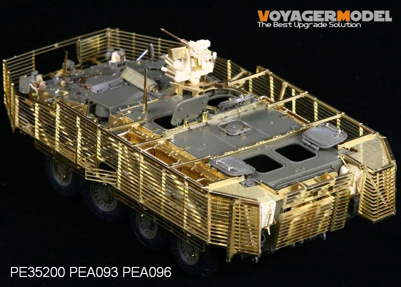 A Voyager Modell PE35200 1/35 Stryker M1126 w/Léc Páncél (A AFV35126) (beleértve a Léc Páncél, a Tér Páncél, Felfüggesztés borító) - 2