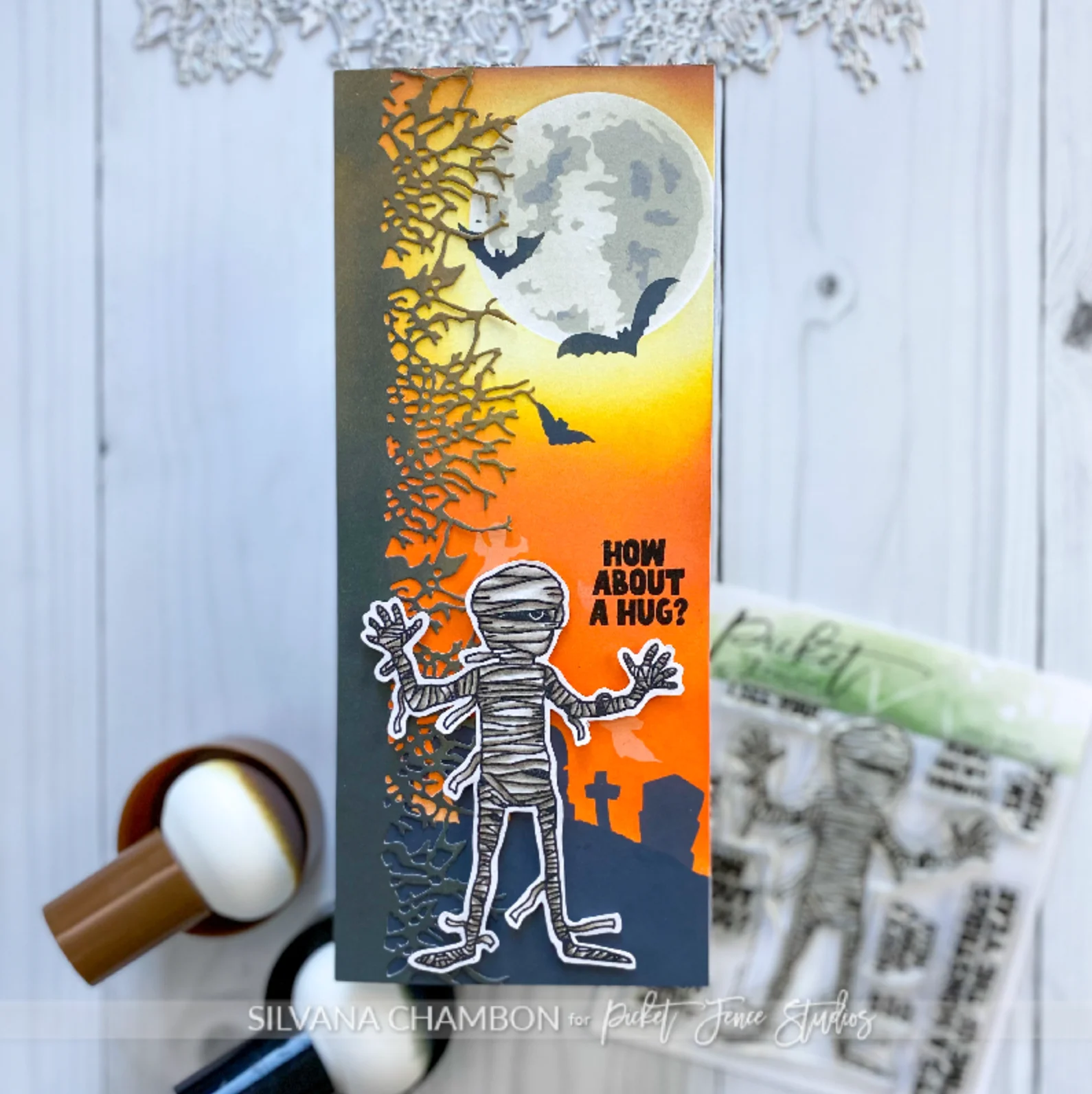 Halloween Bat-Szellem A Házban Pók 2023 Új Fém Vágó Meghal Diy Scrapbooking Stencil Papír Kártya, Kézzel Készített Album - 2