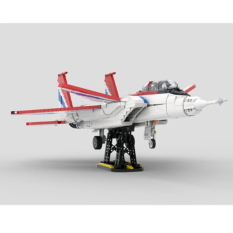 Space War Sorozat NF-15B Kutatási Repülőgép Playset Hadihajó Modell építőkövei Klasszikus Meghatározott DIY Kreatív Játék Karácsonyi Ajándék - 2