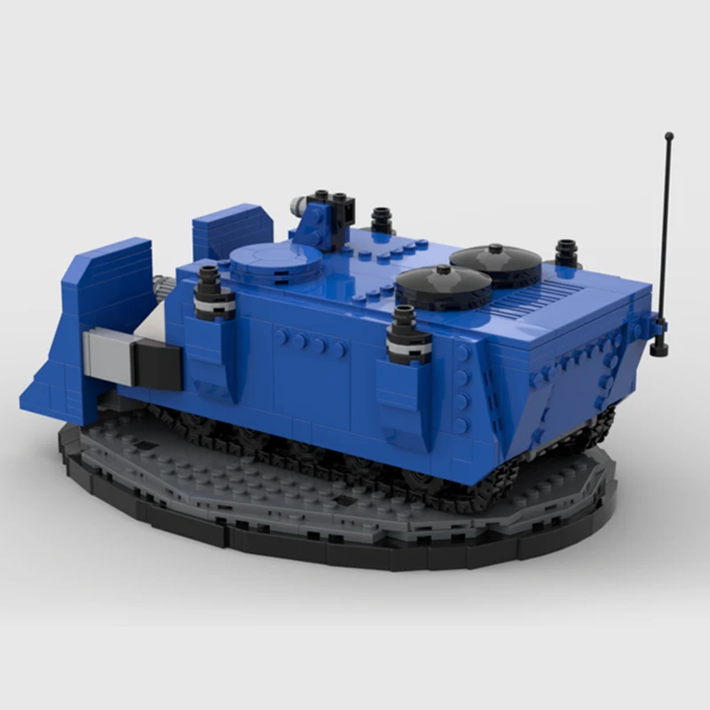 Műszaki együttműködési megállapodás Tégla Modell Katonai Vindicator Siege Tank Moduláris építőkövei Ajándékok, Játékok DIY Készletek Összeállítása - 3