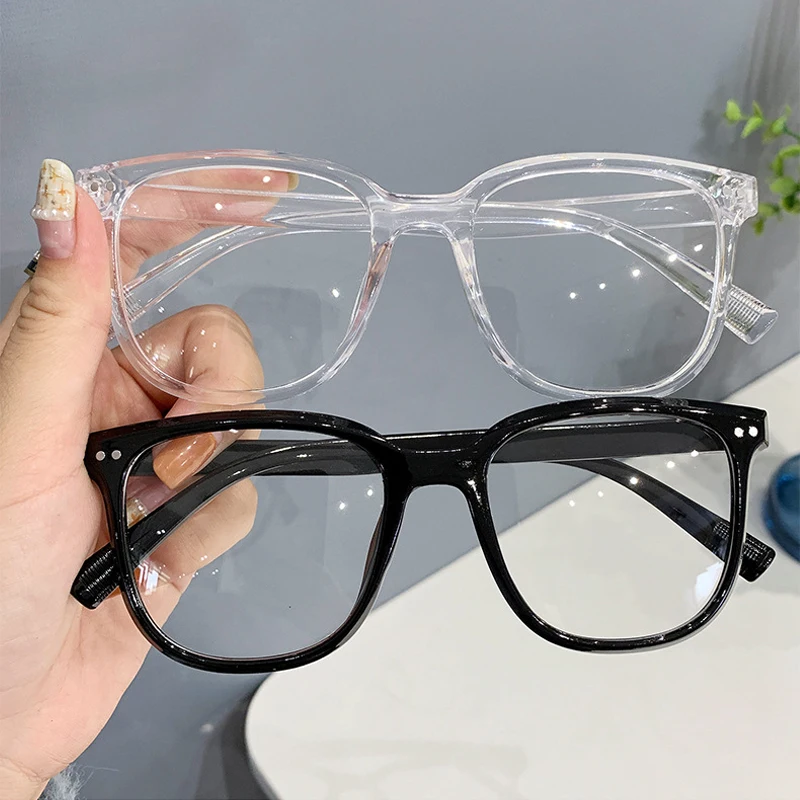 Rövidlátás Szemüveg Nők Férfiak Ultrakönnyű Anti Kék Fény Rövid Látás Szemüveg Kész Optikai Közelében Látás Szemüveg Dioptria 0 -6.0 - 3