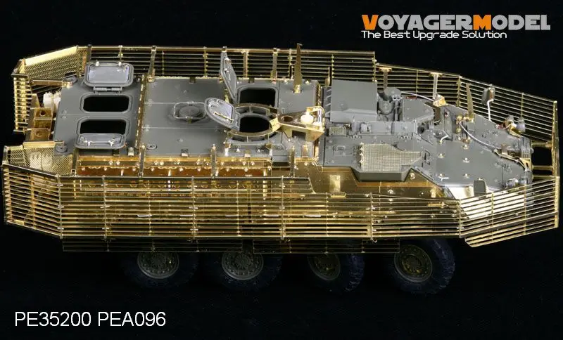 A Voyager Modell PE35200 1/35 Stryker M1126 w/Léc Páncél (A AFV35126) (beleértve a Léc Páncél, a Tér Páncél, Felfüggesztés borító) - 5
