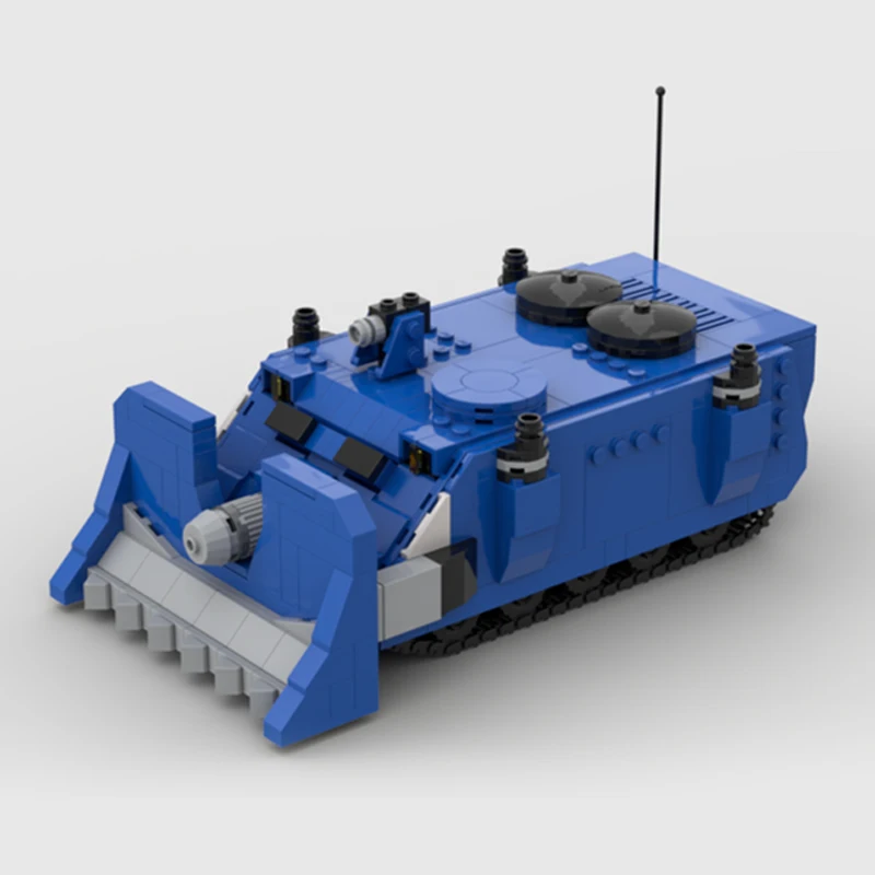 Műszaki együttműködési megállapodás Tégla Modell Katonai Vindicator Siege Tank Moduláris építőkövei Ajándékok, Játékok DIY Készletek Összeállítása - 5