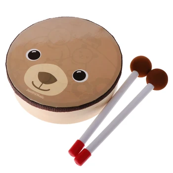 Medve Minta Dob Játék Gyerekeknek - Zenei Ütős Hangszer Botok - Oktatási Eszköz