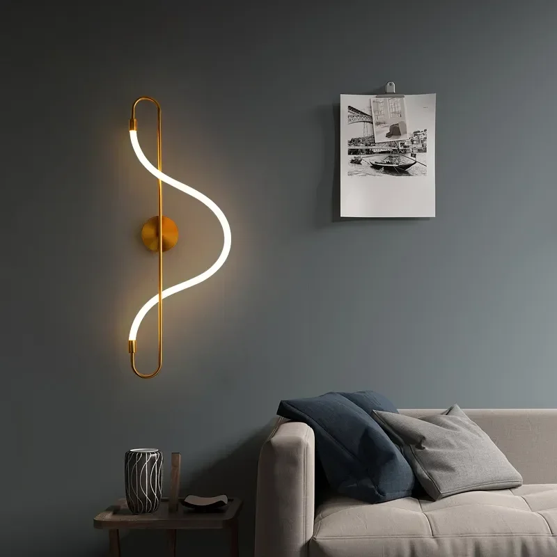 A Modern LED Medál Fények Hosszú Tömlő Hanglamp a Kreatív Bár, Kávézó, Bolt Art recepció Északi Tervező, Csillárok, Világítás - 3